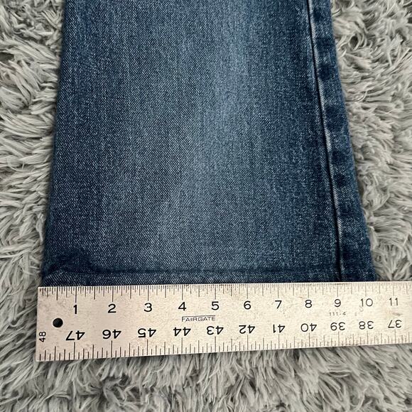 Vintage Y2K lei Wide Leg Blue Jeans Women’s Denim 2000s Large - Picture 9 of 12